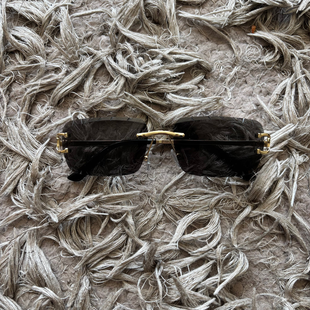 Cut lenses designer glasses C