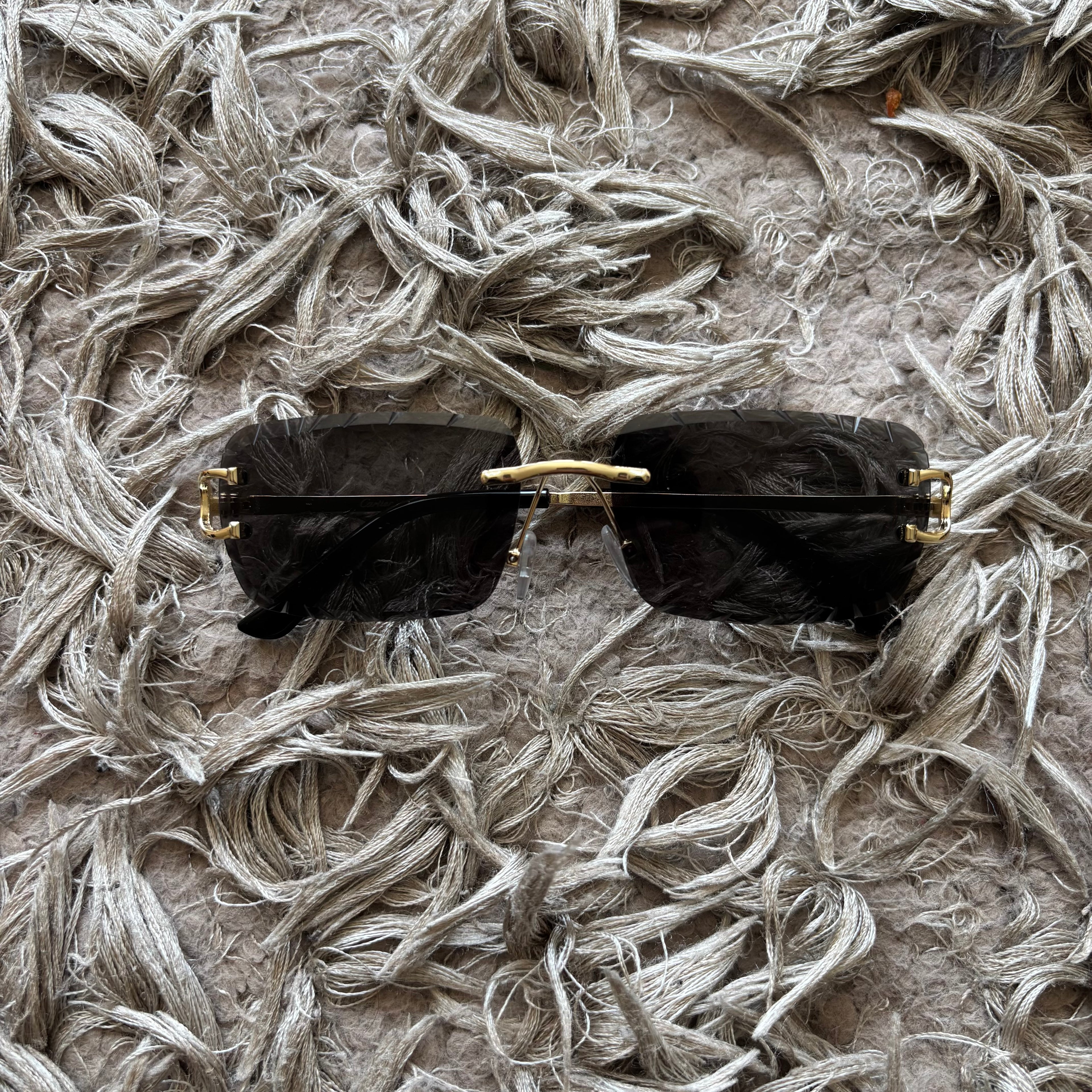 Cut lenses designer glasses C