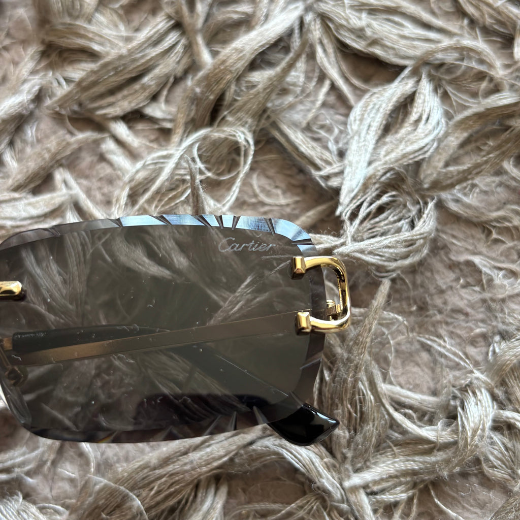 Cut lenses designer glasses C
