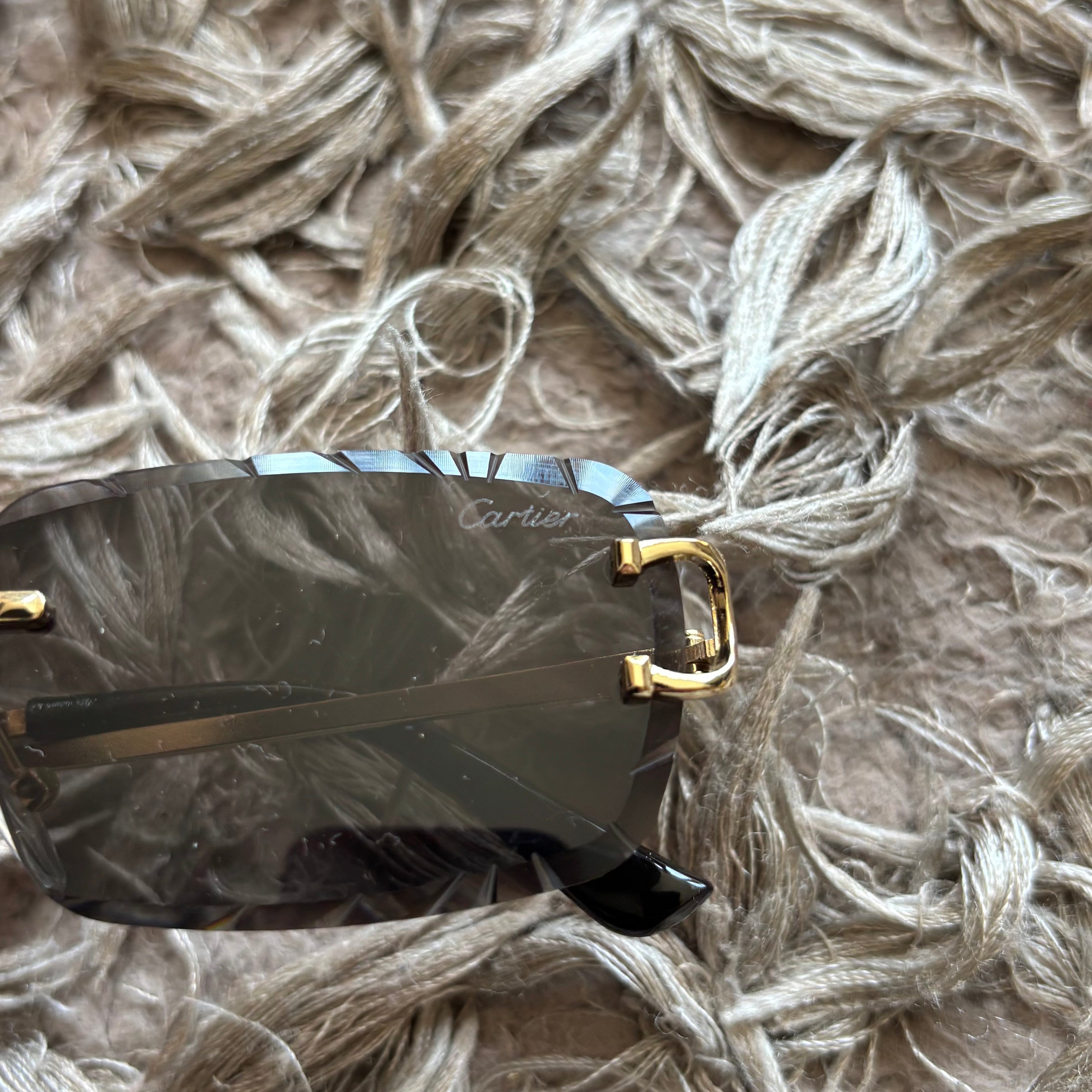 Cut lenses designer glasses C