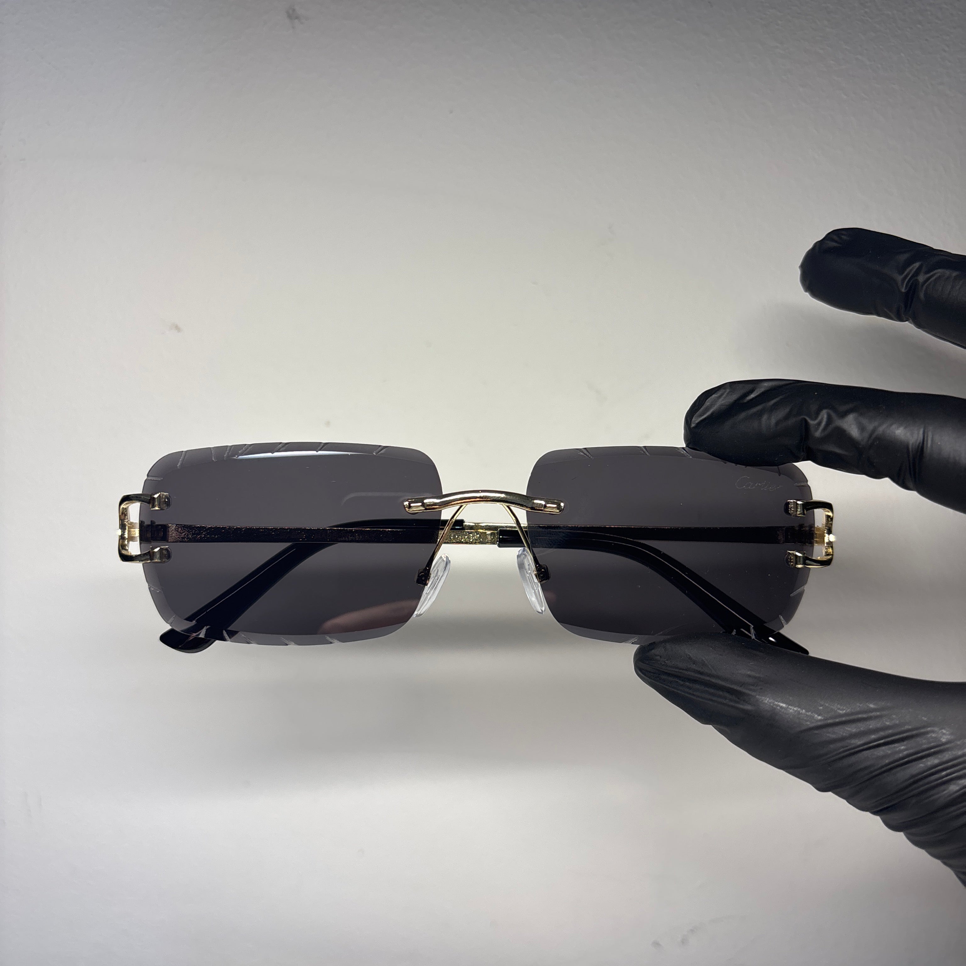 Cut lenses designer glasses C