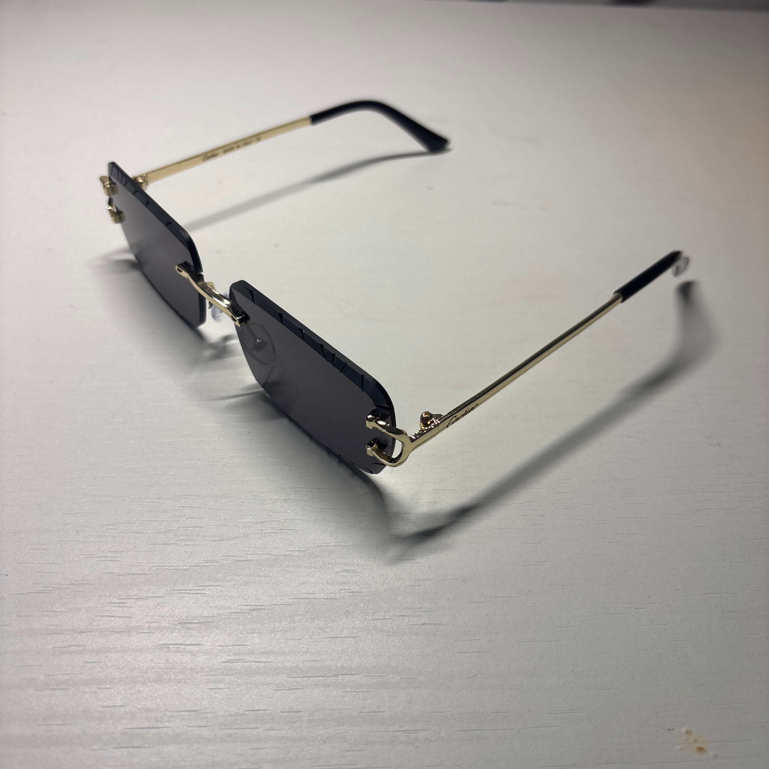 Cut lenses designer glasses C